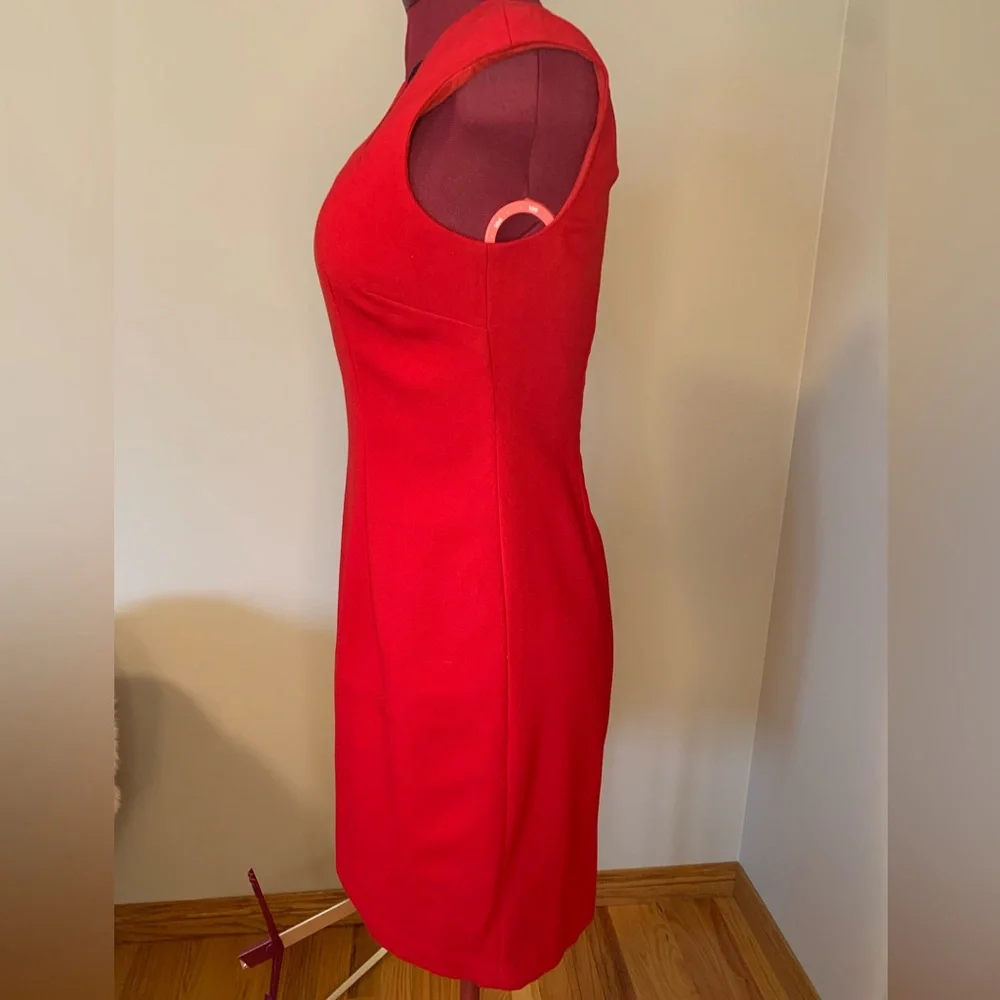 The Limited Red Dress with black accents, good condition. Fully lined - Picture 2 of 6